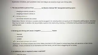 IMPROV online traffic school Final test Right answer 2020 new CA,get $5 OFF LINK in description