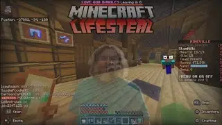 Mineville Lifesteal Smp Episode 1 (huge base raid !!)
