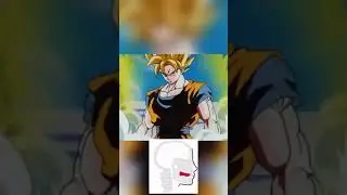 Goku was actually mewing 