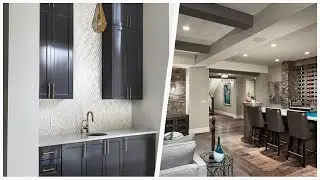 75 Medium Tone Wood Floor Home Bar With Quartzite Countertops Design Ideas You'll Love 🔴