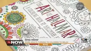 The new stress reliever? Adult coloring books