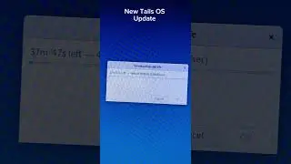 Tails OS new update #security #torbrowser #tails #shorts