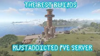Incredible Base Builds on Our Rust PVE Server This Wipe! Check this!