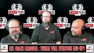 PBKC PICKS FULL SHOW! NFL Coaching Carousel, Wild Card, Divisional week, NCAA Championship.