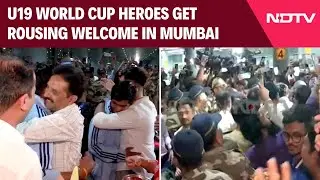 Champions Return Home: Emotional Scenes As U-19 Team Lands In Mumbai
