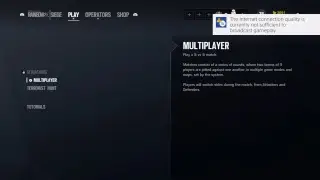 Rainbow 6 siege 1v1      PS4 my psn is fullbeamson (Road to 500subs)