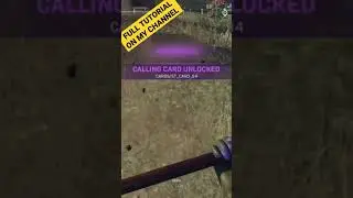 Easter egg calling card in Verdansk!! (WARZONE)