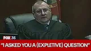 Florida judge apologizes for cursing at people in the courtroom in explosive outburst