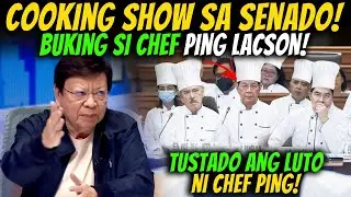 BUKING SI CHEF PING! COOKING SHOW SA SENADO BUKING! TUSTADO SI PINKY SA BANAT NI SEN MARCOLETA!