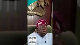 Fuel Subsidy Removal: Bold Sacrifice to Reclaiming our Country #June12 #democracyday #tinubu