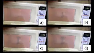 Sudden exfoliation of graphene oxide while exposed to microwave irradiation
