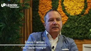 Interview with Enrico Carniato | Upsolar Floating's CEO