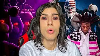 Baked AF Reacting to New Trailers (Five Nights At Freddy&rsquo;s, Lil Uzi Pink Tape, and Payday 3)