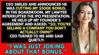 CEO Swayed the Board to Fire Me &mdash; My Plan Was to Take the Company Back, One Step at a Time