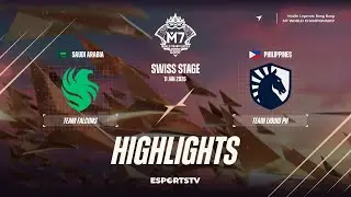 Team Falcons vs Team Liquid PH HIGHLIGHTS M7 World Championship | TLPH VS FLCN ESPORTSTV