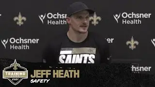 Jeff Heath on Joining New Orleans | Saints Training Camp 2021