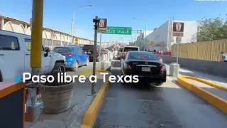 Maestros liberan puentes en El Paso, los automovilistas pueden cruzar a Texas ¡Gratis!