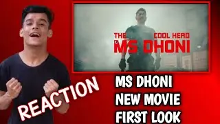 First Look Of The Chase :Featuring MS Dhoni and R. Madhavan TEASER REACTION 😂🤣|Ms Dhoni New Movie 