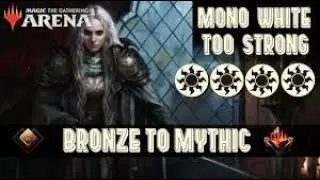 THIS IS THE BEST DECK 2022! Mono White Aggro 65% Winrate (Magic The Gathering Arena) Standard 2022