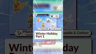 ❄️Ya empez&oacute; #eventonavidad #parte1 #pokemongo #navidad #reencompensa #incursiones #cetitan #cetoddle
