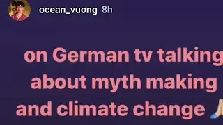 ocean vuong On German tv