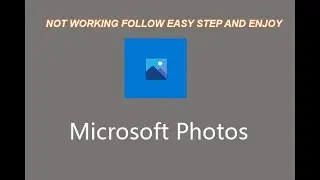 Windows 10 Photos App Not Working/Showing Photos