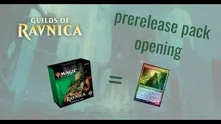 Guilds of Ravnica prerelease kit Opening promo Underrealm Lich