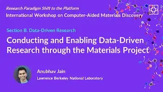 Conducting and Enabling Data-Driven Research through the Materials Project