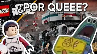El peor set de Lego Star Wars Republic juggernaut turbotanque (set 75413) Rese&ntilde;a 