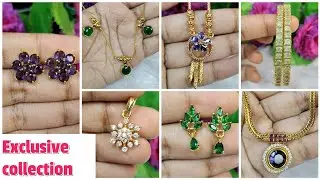 Gold like stone earrings,bangles,necklace collection|whatsapp 8754252999 #earrings #fashion#trending