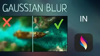 Depth and Focus with Gaussian Blur | Procreate Dreams Tutorial