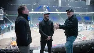 Jeff Perrett interviews Arenacross Promoter Matt Bates & Stark Future team rider, Justin Bogle