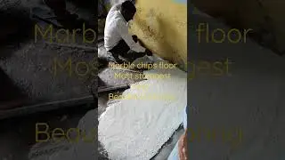 marble chips flooring