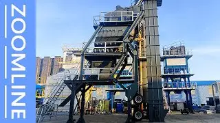 T-type Mobile Batch Mix Asphalt Plant