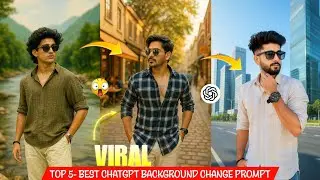Top 5 AI Chatgpt Prompts से Photo का Background बदलो जैसे Pro 💥 (Viral Trick)