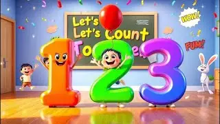 Number Counting Song 1 to 10 | Learn Numbers for Kids & Toddlers
