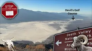 Death Valley National Park | Dante's View | Mojave Desert | Walking Tour 4K