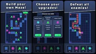 Draw Defense Games (Gameplay Android)