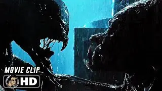 Wolf Predator Vs Predalien - Final Fight Scene | ALIENS VS. PREDATOR: REQUIEM (2007) Movie CLIP HD