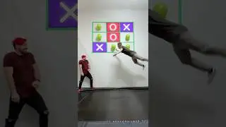 Паркур крестики-нолики 🤯 против @Matt.Larose