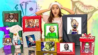 NÃO ESCOLHA O PRESENTE ERRADO DA ARLEQUINA, IT A COISA, GRINCH E CORINGA ÀS 3 HORAS DA MANHÃ