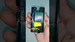 What's inside a high voltage stun gun taser ? #shorts #experimentsbykeshav
