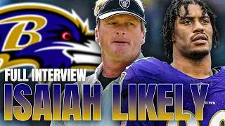 Ravens TE Isaiah Likely FULL INTERVIEW | Gruden Goes Long