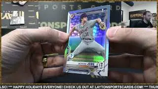 1/1 COOPER BOWMAN 1ST BOWMAN! 2021 Bowman Draft Baseball 1st Edition 3 Box Break #6