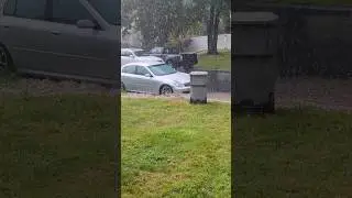 trash can hit my car 🤣🤣🤣