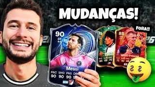 FIZ A NOVA EVO 90 DO MESSI PARA O TIME DA PREFEITURA 🔥 REFORMULAMOS TUDO!