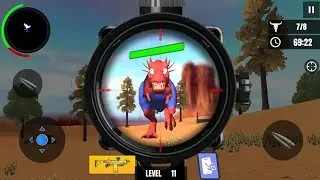 Wild Dino Hunting Zoo Hunter Game Namibia Desert  Hunting Level 11- 16