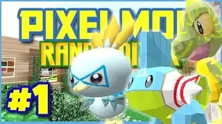 Pixelmon Randomizer S3 ★ CRAZY STARTERS! Episode 1 (Minecraft Roleplay)