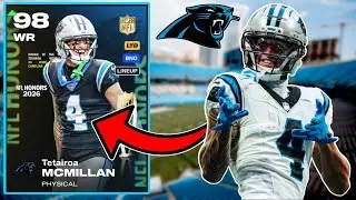 99 SPEED NFL чествует Тмака в тематической команде &laquo;Пантерс&raquo;! | Madden 26 Ultimate Team