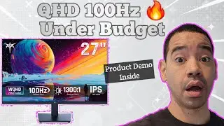 This $150 Monitor SHOCKED Me! 😲 KTC 27&rdquo; QHD Review
